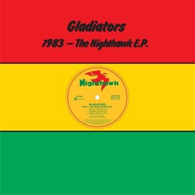 Gladiators - 1983 - THE NIGHTHAWK EP (Indie Exclusive Limited Edition Opaque Red Green and Yellow Vinyl) - Joco Records