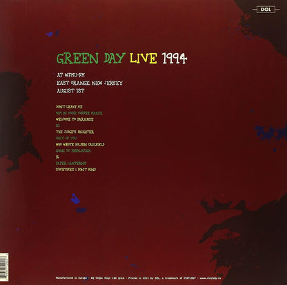 Green Day - Live At East Orange, New Jersey, 1994 (Limited Import, Green Vinyl) (LP) - Joco Records