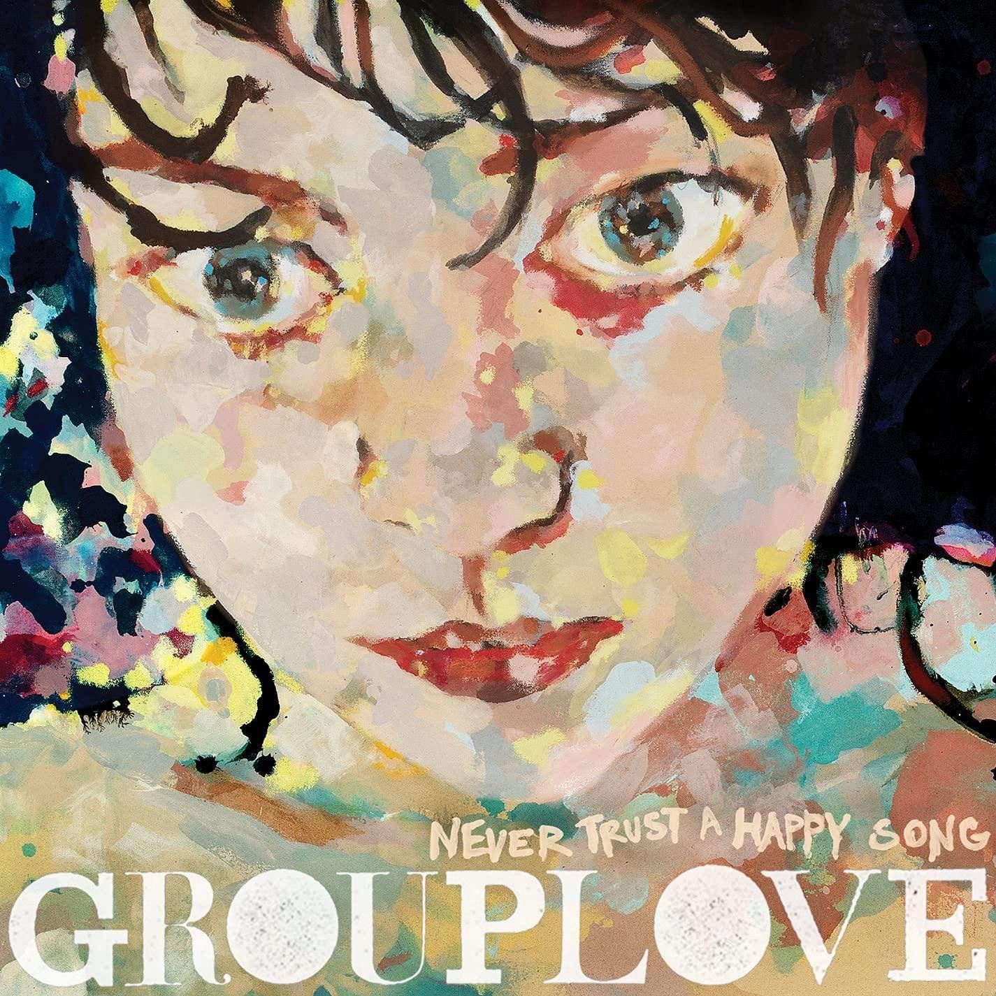 Grouplove - Never Trust A Happy Song (Limited Edition, 10-Year Anniversary, Green Color Vinyl) (LP) - Joco Records