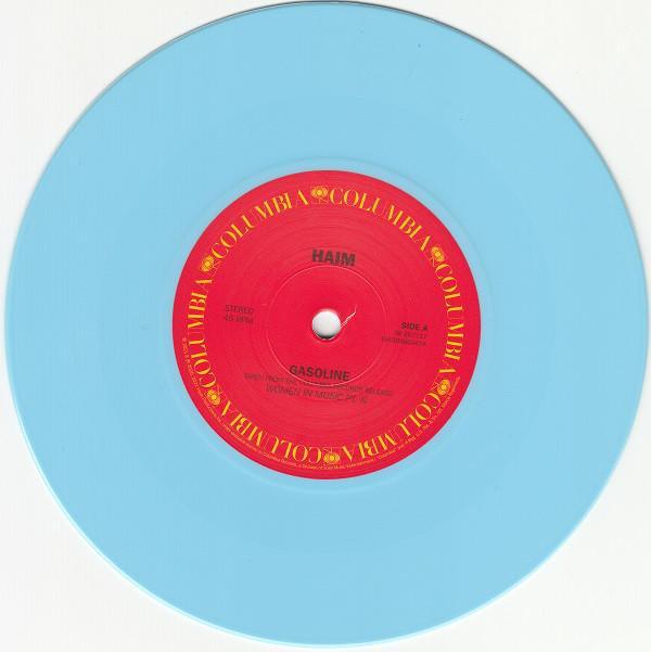 Haim - Gasoline (Limited Edition, Opaque Blue Color) (7-inch Single) (Vinyl) - Joco Records