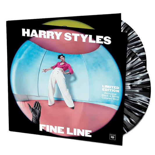 Harry Styles - Fine Line (Limited Edition, Gatefold, Black & White Splatter Vinyl) (2 LP) - Joco Records