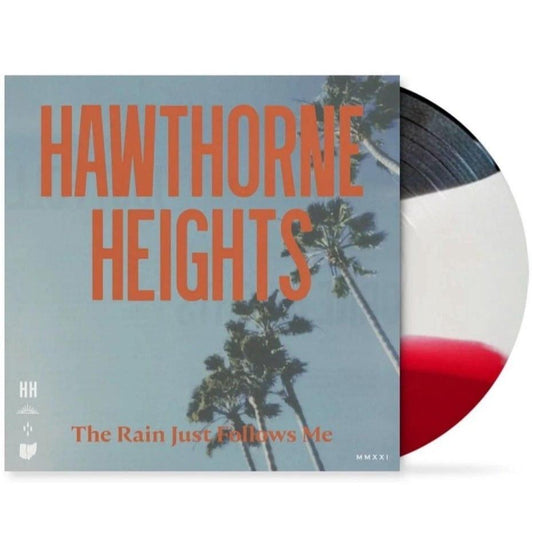 Hawthorne Heights - The Rain Just Follows Me (Indie Exclusive, Black, White & Red Vinyl) (LP) - Joco Records