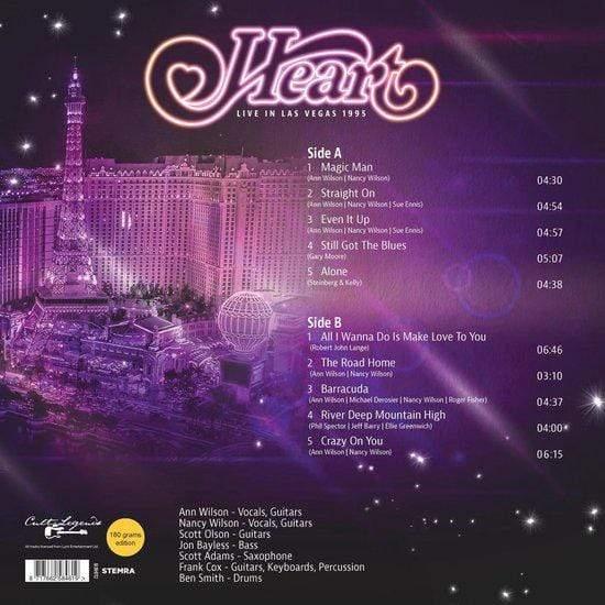 Heart - Live in Las Vegas 1995 (Import, 180 Gram) (LP) - Joco Records