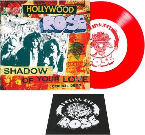 Hollywood Rose - Shadow Of Your Love / Reckless Life (Color Vinyl, Red, Patch) (7" Single) - Joco Records
