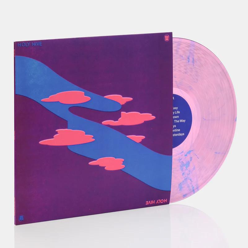 Holy Hive - Holy Hive (Translucent Pink w/ Blue Splatter Vinyl) (Indie Exclusive) - Joco Records