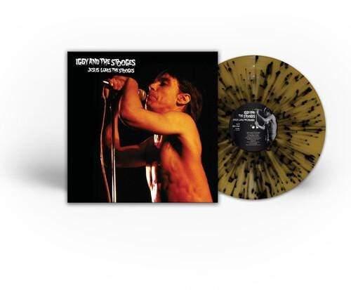 Iggy & The Stooges - Jesus Loves The Stooges (Black & Gold Splatter Vinyl) - Joco Records