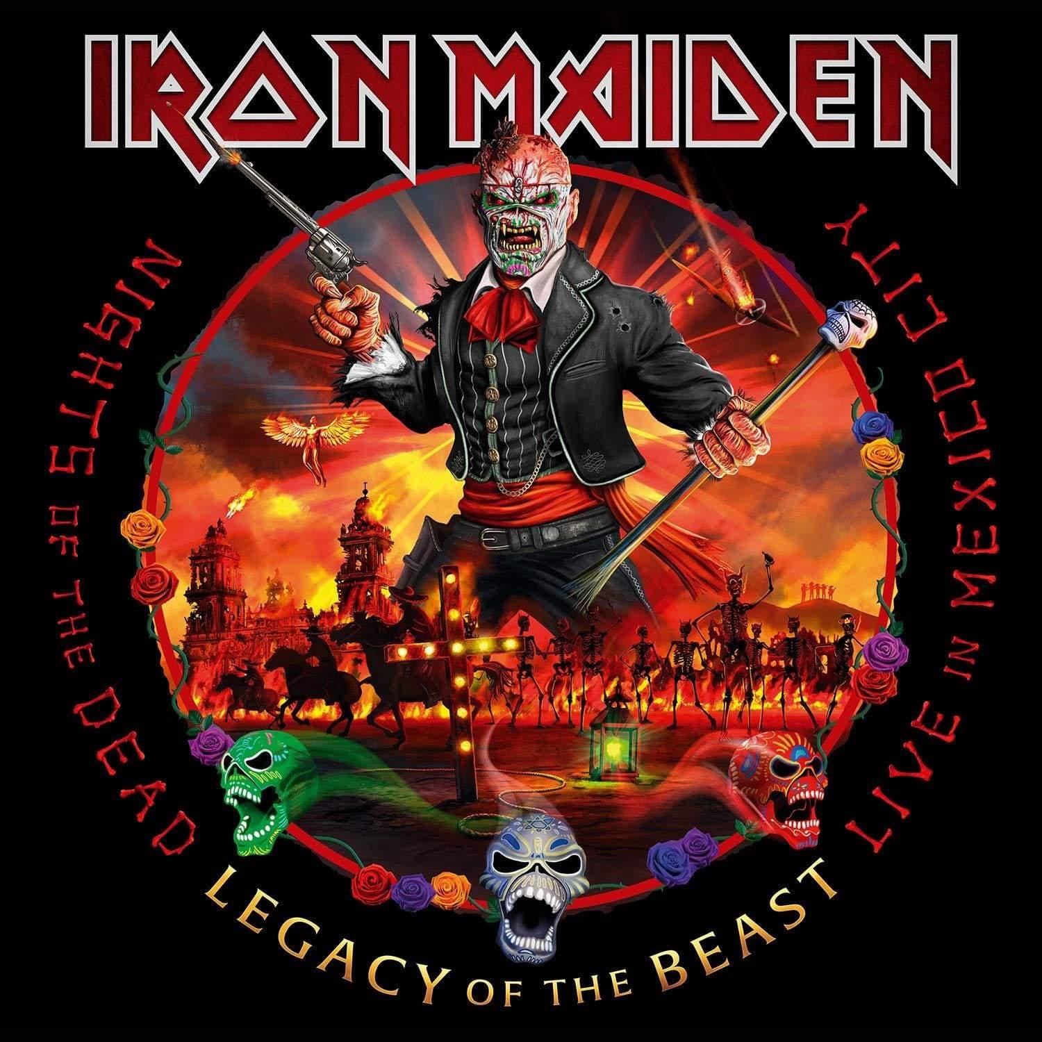 Iron Maiden - Nights Of The Dead, Legacy Of The Beast: Live In Mexico City (3 LP) - Joco Records