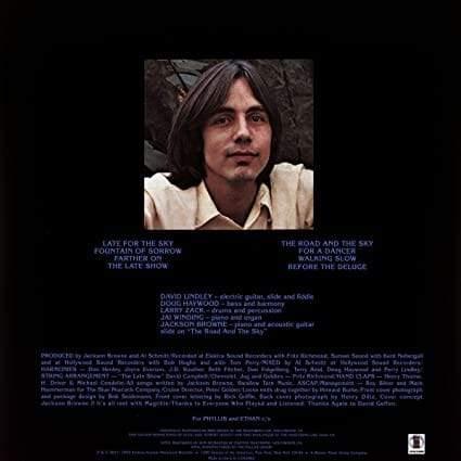 Jackson Browne - Late For The Sky (Remastered, 180 Gram) (LP) - Joco Records