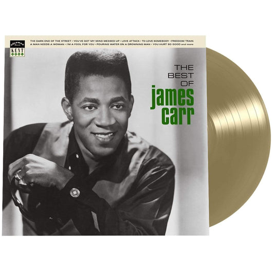 James Carr - The Best Of (Limited Edition, Gold Color Vinyl) (LP) - Joco Records