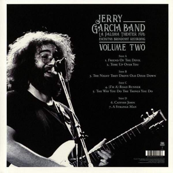 Jerry Garcia Band - La Paloma Theater, 1976 - Volume Two (Limited Edition Import) (2 LP) - Joco Records