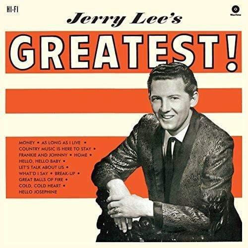 Jerry Lee Lewis - Jerry Lee's Greatest! + 2 Bonus Tracks (Vinyl) - Joco Records
