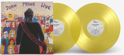 John Prine - John Prine (Live) On Yellow Vinyl And Indie Exclusive Insert. - Joco Records