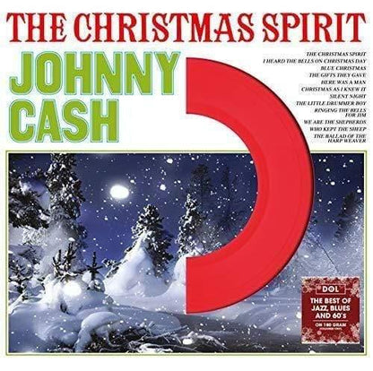 Johnny Cash - The Christmas Spirit (Limited Edition, Red Vinyl) (LP) - Joco Records