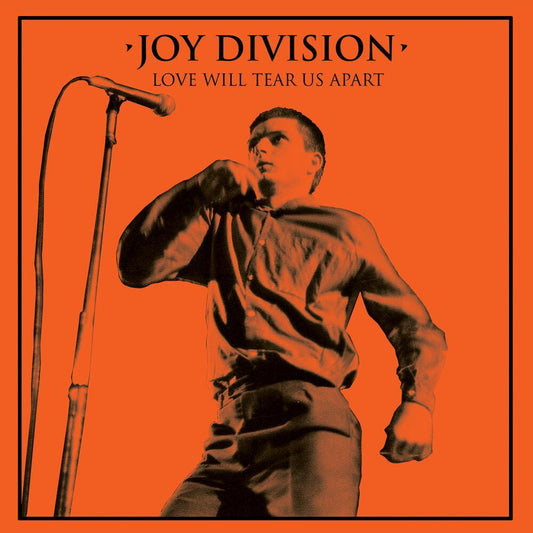 Joy Division - Love Will Tear Us Apart 12” Single In A Gatefold Jacket - Halloween Edition (Orange Vinyl) - Joco Records