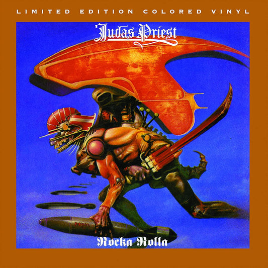 Judas Priest - Rocka Rolla (Translucent Grape With Opaque White, Black Splatter) (Purple, White, Black, Limited Edition, 180 Gram Vinyl) - Joco Records
