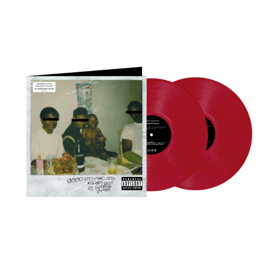 Kendrick Lamar - good Kid, M.A.A.D City (10th Anniversary Edition, Limited Edition, Opaque Apple Red Color Vinyl) (Explicit Content) (Import) (2 LP) - Joco Records