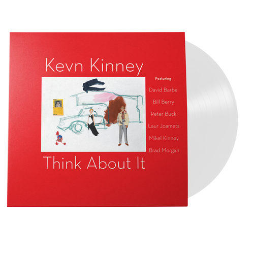 Kevn Kinney - Think About It (180 Gram White Vinyl / 100% Recyclable GVR Sound Injection Mold Pressing) - Joco Records
