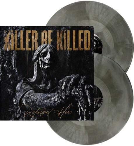 Killer Be Killed - Reluctant Hero (Silver & Black Swirl Vinyl) (Silver Vinyl, Black, Gatefold) (2 LP) - Joco Records