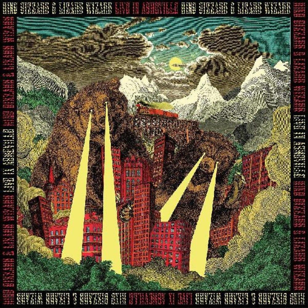 King Gizzard & The Lizard Wizard - Live In Asheville 2019 (Fuzz Club Official Bootleg) (Indie Exclusive, Red/Green/Gold Vinyl, 3 LP) - Joco Records