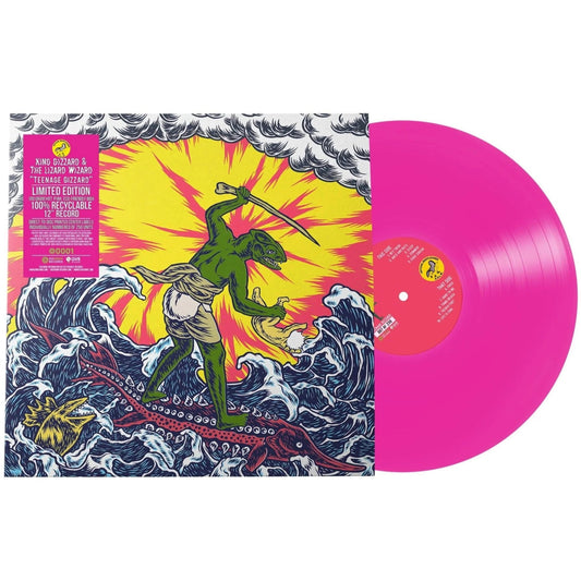 King Gizzard & The Lizard Wizard - Teenage Gizzard (Exclusive, Eco-Friendly & Recyclable, 180 Gram, Hot Pink Vinyl) (LP) - Joco Records