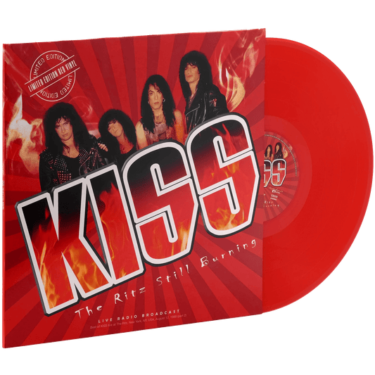 Kiss - The Ritz Still Burning (Limited Edition Broadcast Import, Red Vinyl) (LP) - Joco Records