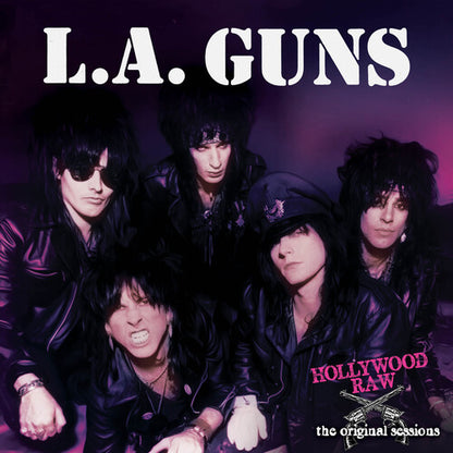 L.A. Guns - Hollywood Raw: The Original Sessions (Color Vinyl, Purple & Black Splatter) - Joco Records