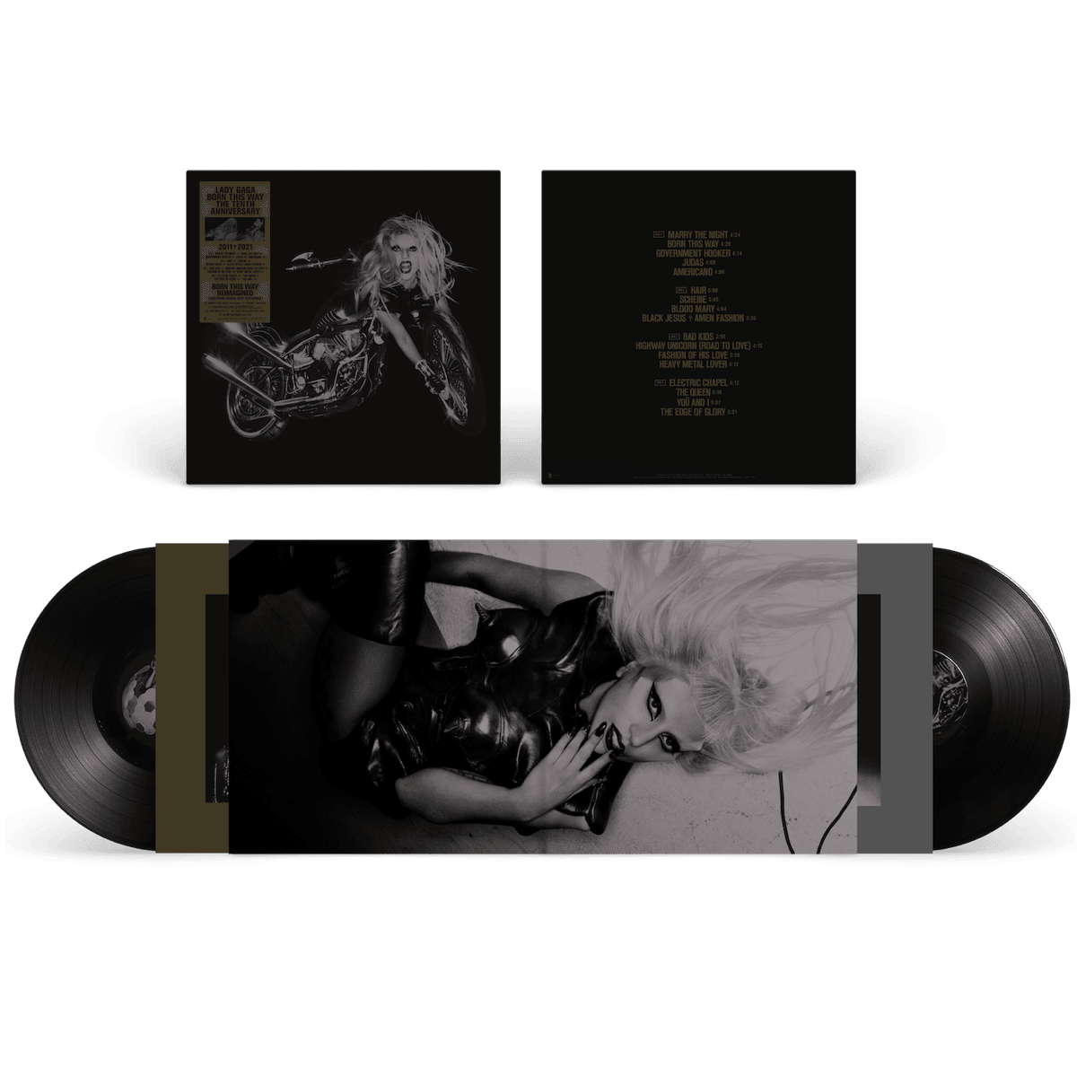 Lady Gaga - Born This Way (The 10th Anniversary) (Limited Edition) (3 LP) - Joco Records