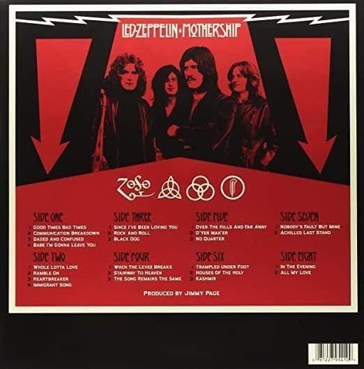 Led Zeppelin - Mothership (Limited Box Collection, Remastered, 180 Gram) (4 LP) - Joco Records