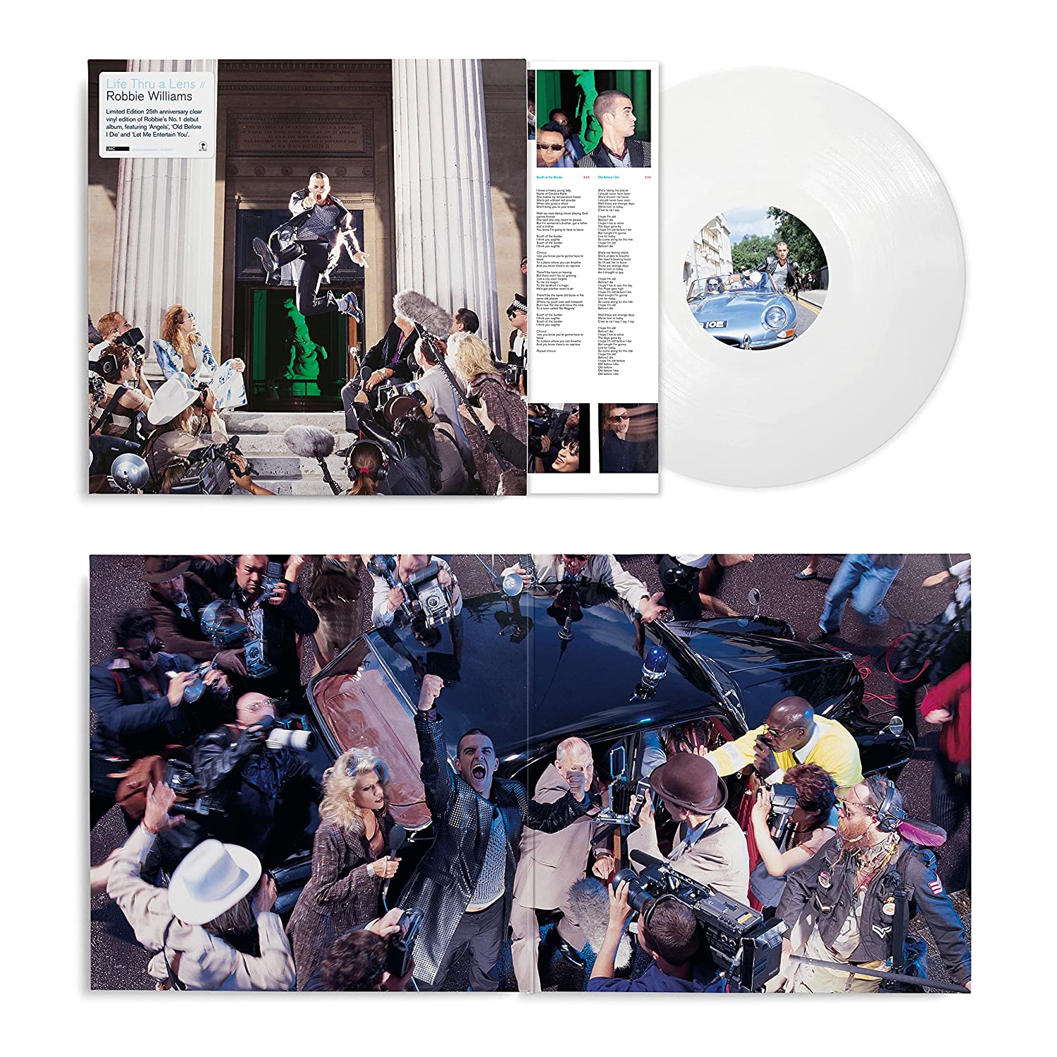 Robbie Williams - Life Thru A Lens (Limited Edition, Clear Vinyl) (LP) - Joco Records