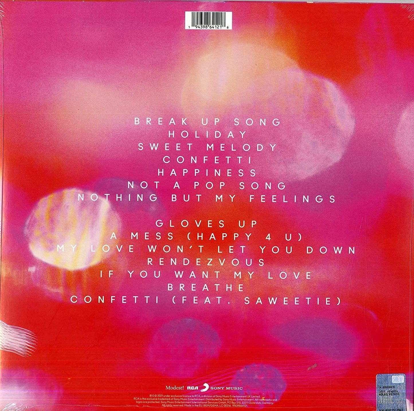 Little Mix - Confetti (RSD 2021) [Import] Vinyl
