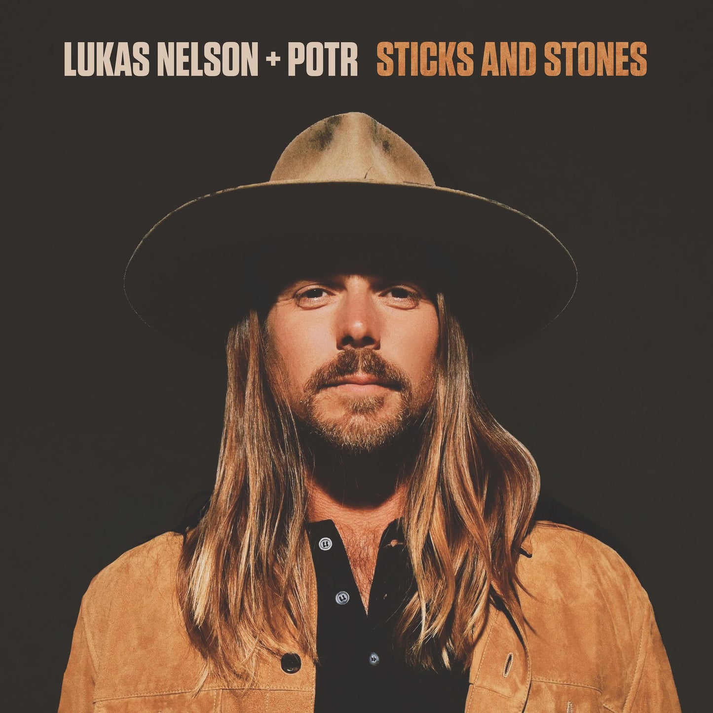 Lukas Nelson + POTR - Sticks and Stones (Indie Exclusive, Dark Blue w/White Vinyl) - Joco Records