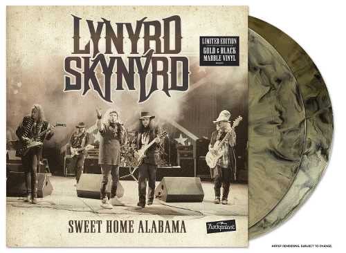 Lynyrd Skynyrd - Sweet Home Alabama: Live At Rockpalast 1996 (Limited Edition, Gold & Black Marble Vinyl) (2 LP) - Joco Records