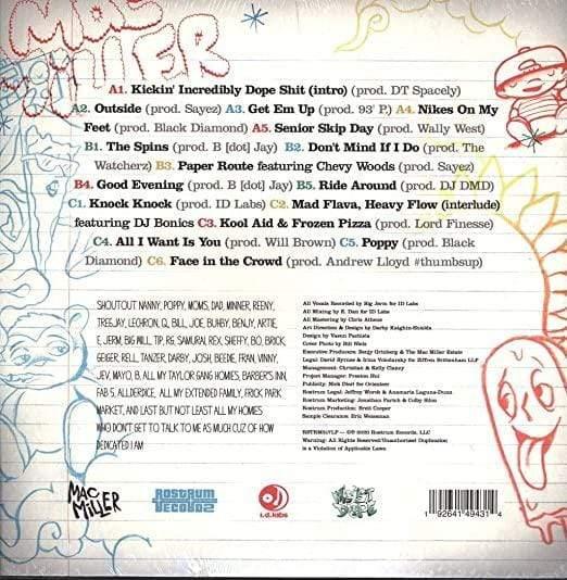 Mac Miller - K.I.D.S. (Limited Anniversary Edition, Gatefold) (2 LP) - Joco Records