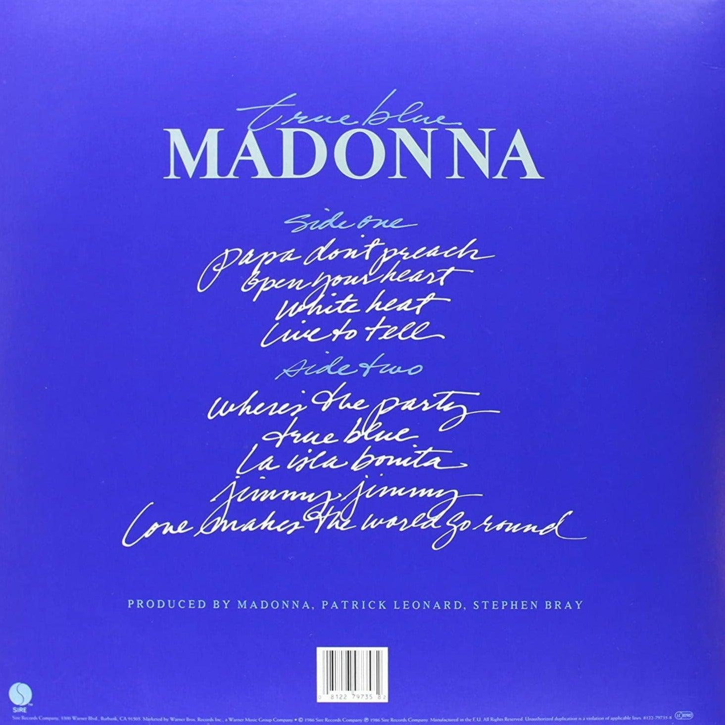 Madonna - True Blue (Remastered, 180 Gram) (LP) - Record Sale – Joco Records