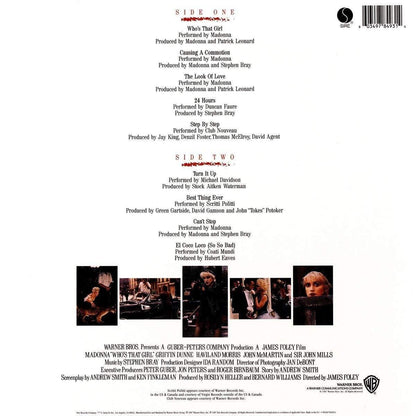 Madonna - Who's That Girl (Limited Edition, 180 Gram, Clear Vinyl) (LP) - Joco Records