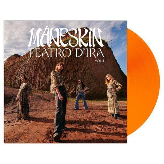 Maneskin - Teatro D'Ira: Vol. I (Transparent, Orange Vinyl, Import) (LP) - Joco Records