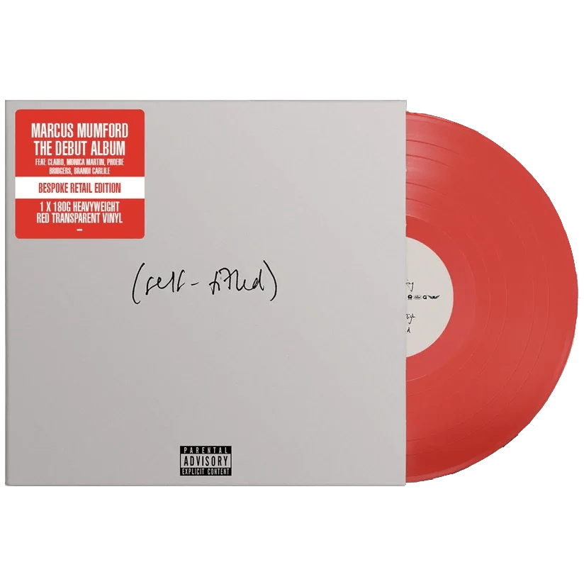 Marcus Mumford - (self-titled) (Indie Exclusive, Red Transparent Vinyl) (LP) - Joco Records
