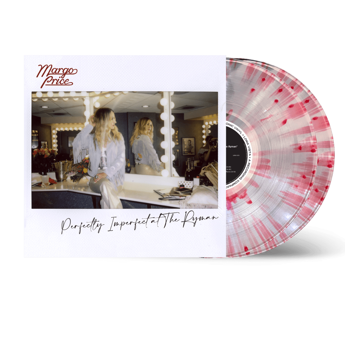 Margo Price - Perfectly Imperfect At The Ryman (Clear W/ Red Splatter 2 Lp) - Joco Records