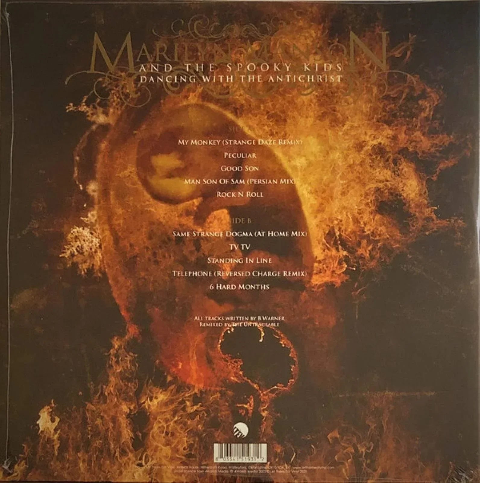 Marilyn Manson - Dancing With The Antichrist (Limited Edition Import, 140 Gram, White & Black Splatter Vinyl) (LP) - Joco Records