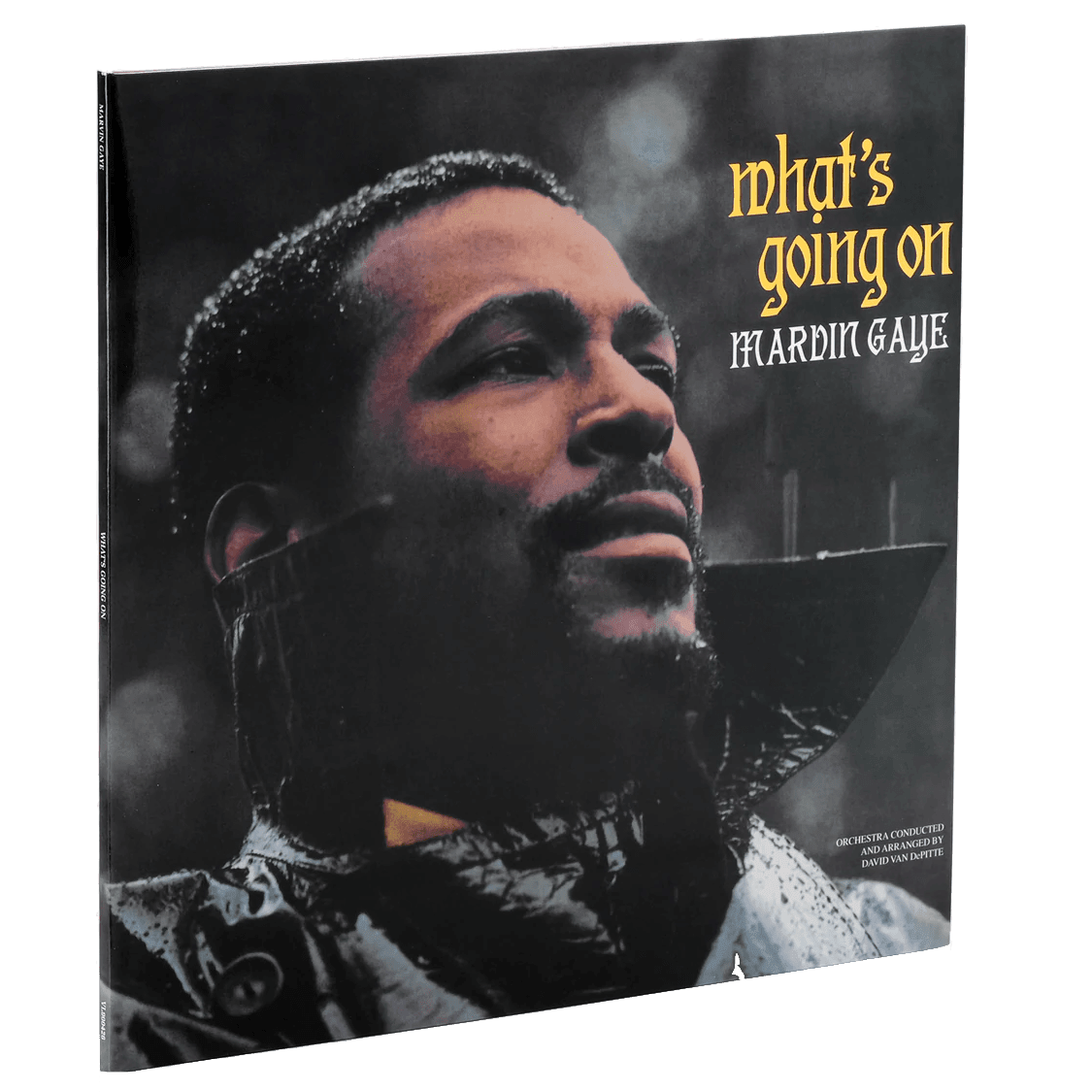 MARVIN GAYE what's going on Lp GREEN Vinyl Record with fold-out cover and  Poster