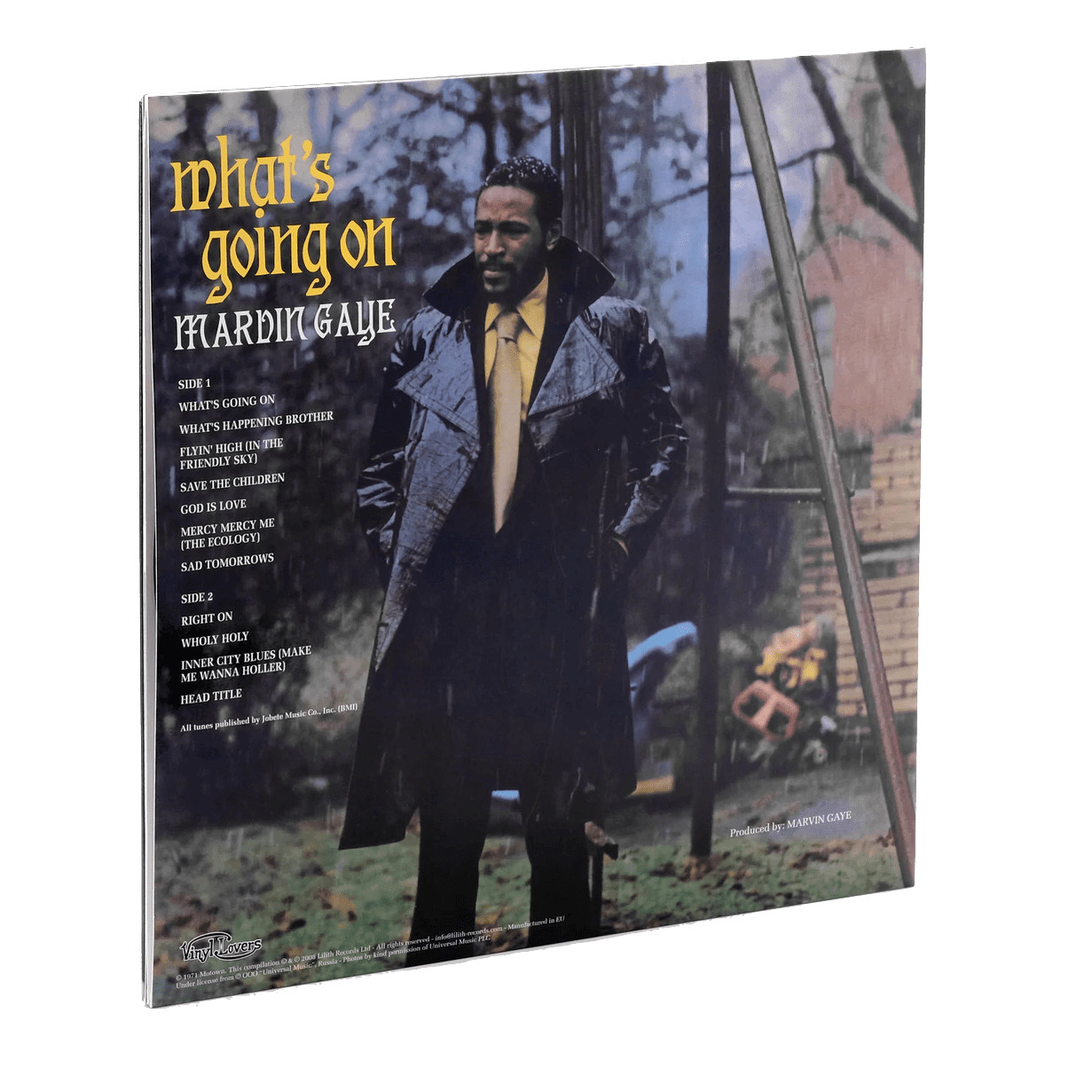 Marvin Gaye - What's Going On (Limited Edition Import, Gatefold, Remastered, 180 Gram, Swamp Green Vinyl) (LP) - Joco Records