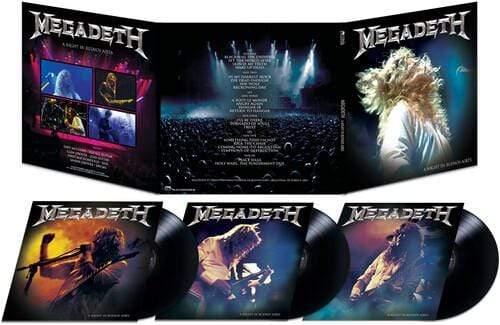 Megadeth - A Night In Buenos Aires (180 Gram Vinyl) (3 LP) - Joco Records