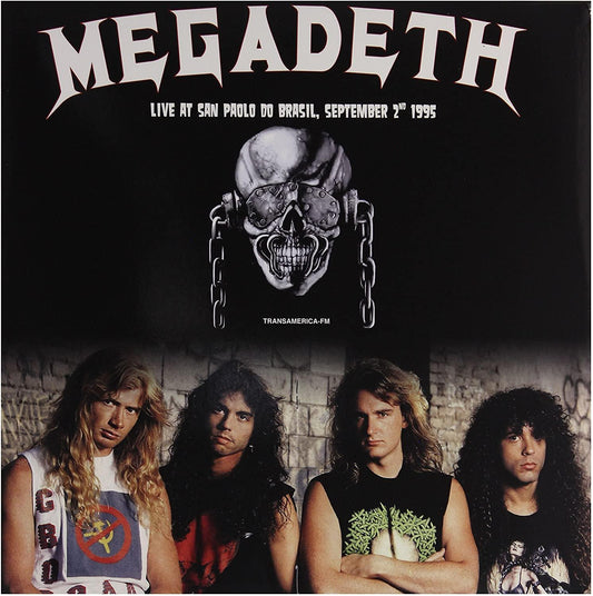 Megadeth - Sao Paulo Do Brasil September 2Nd 1995 (White Vinyl) - Joco Records