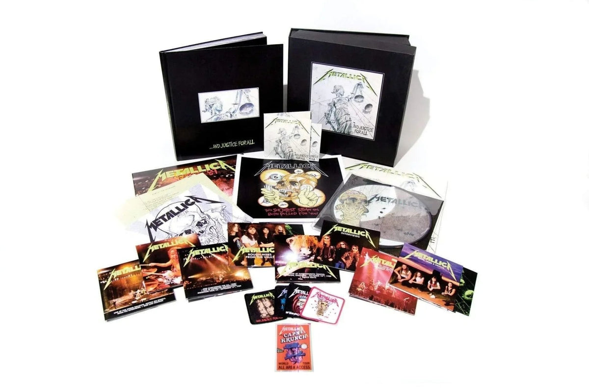 Metallica - ...And Justice For All (Limited Deluxe Edition Boxset, Remastered) (11CD, 4 DVD, Box Set) - Joco Records