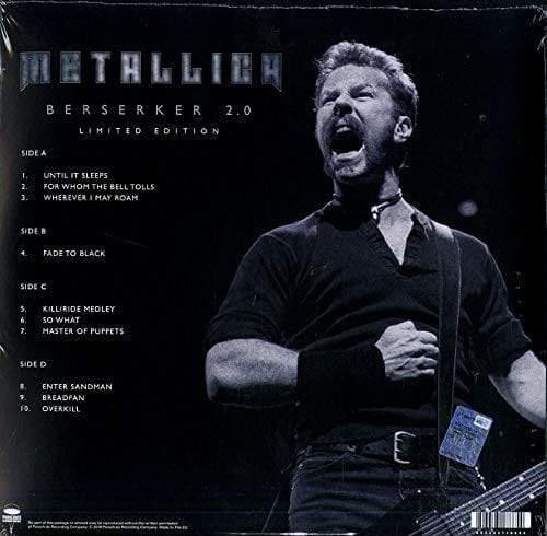 Metallica - Berserker 2.0 (Limited Import, Gatefold, Grey Black Splatter Vinyl) (2 LP) - Joco Records