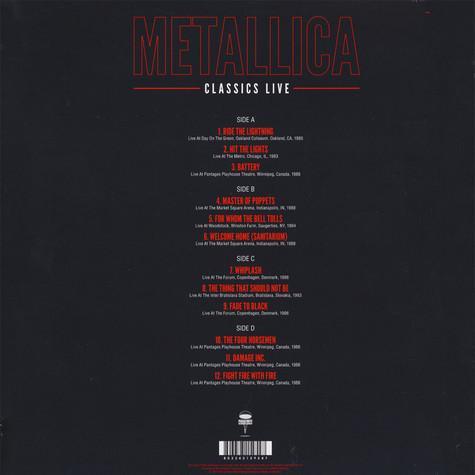 Metallica - Classics Live (Import, Gatefold, Grey Vinyl) (2 LP) - Joco Records