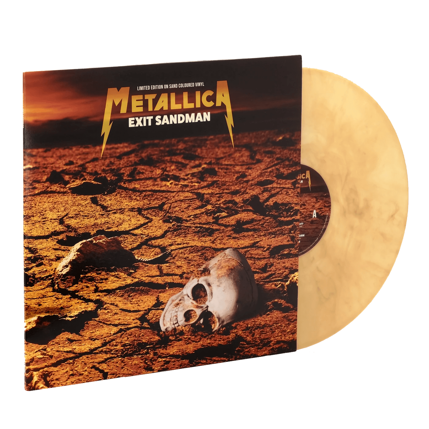 Metallica - Exit Sandman (Limited Import, Live Performance Broadcasts, Sand Color Vinyl) (LP) - Joco Records