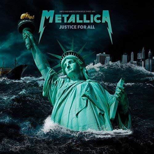 Metallica - Justice For All - Live Broadcast Woodstock 1994 (Blue Vinyl) (LP) - Joco Records