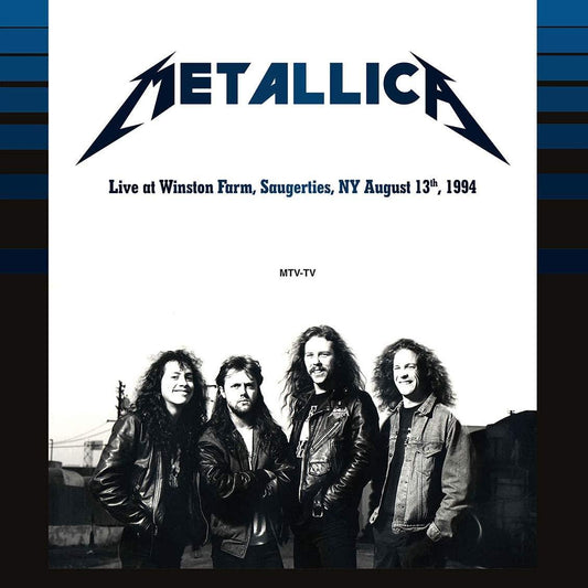 Metallica - Live at Winston Farm, Saugerties, NY - August 13th, 1994 (Broadcast Import, 180 Gram, Orange Vinyl) (LP) - Joco Records