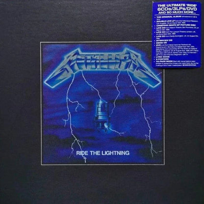 Metallica - Ride the Lightning (Deluxe Edition, Boxed Set) (6 CD, DVD, 4 LP) - Joco Records